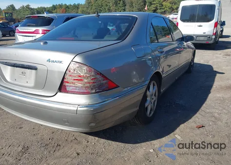 2006 Mercedes-Benz S 430 4Matic z USA, uszkodzony, nr VIN WDBNG83JX6A476231